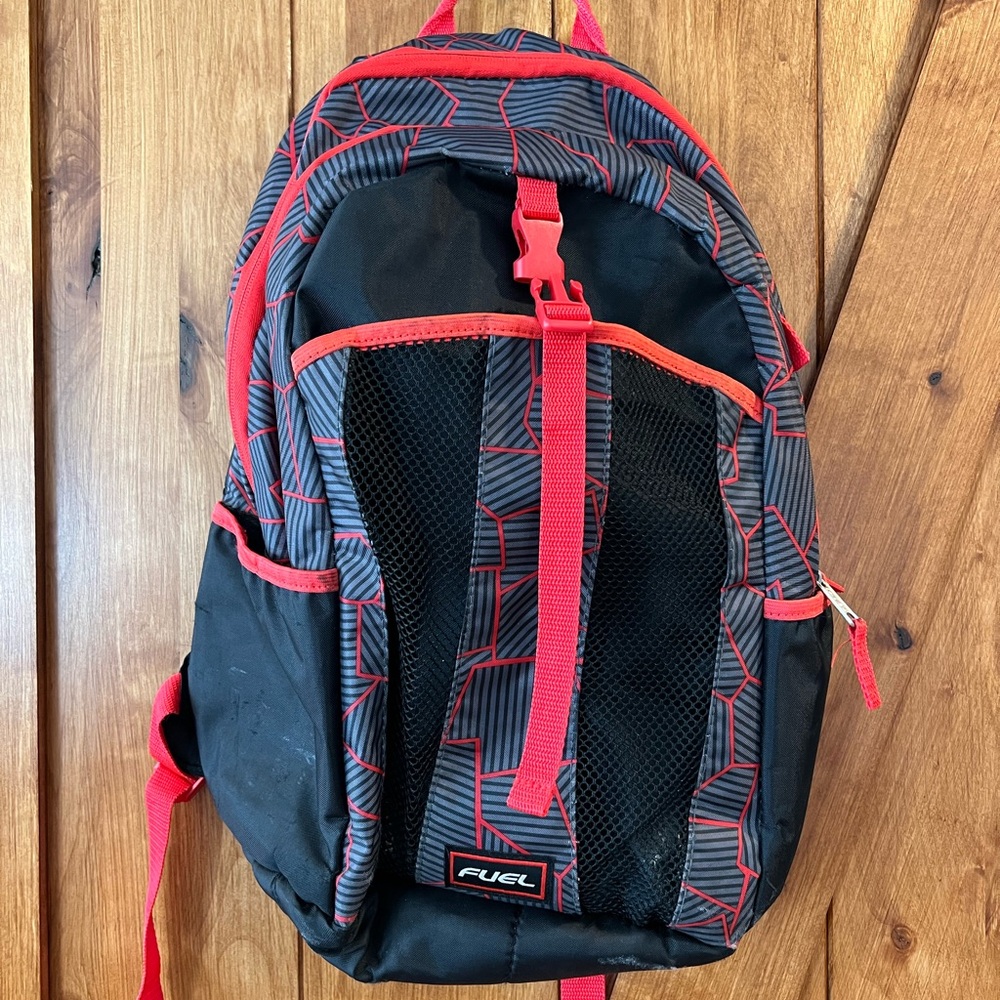 Black and Red Boy’s Backpack